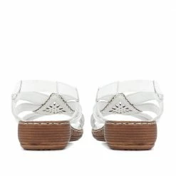 Pavers Leather Slingback Sandals - LUCK35001 / 321 605