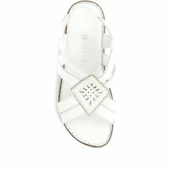 Pavers Leather Slingback Sandals - LUCK35001 / 321 605