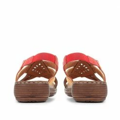 Pavers Leather Slingback Sandals - LUCK35001 / 321 605