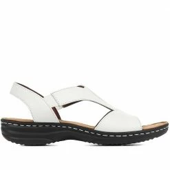 Pavers Wide Fit Sling-Back Leather Sandals - KF31001 / 317 808