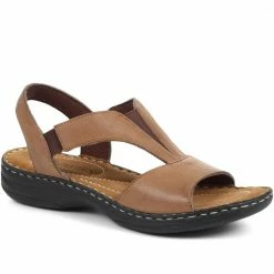 Pavers Wide Fit Sling-Back Leather Sandals - KF31001 / 317 808