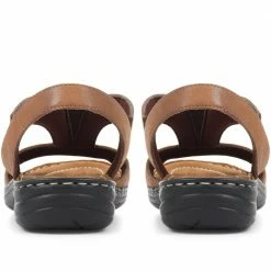 Pavers Wide Fit Sling-Back Leather Sandals - KF31001 / 317 808