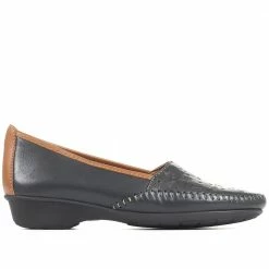 Pavers Leather Slip-On Shoes - NAP35001 / 321 453