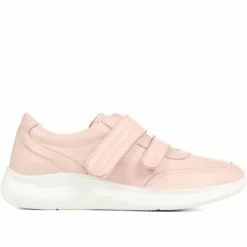 Pavers Womens Leather Double Strap Sneakers - META33001 / 320 097 / 320 097