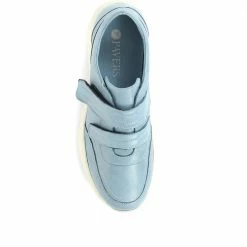 Pavers Womens Leather Double Strap Sneakers - META33001 / 320 097 / 320 097