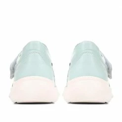 Pavers Womens Leather Double Strap Sneakers - META33001 / 320 097 / 320 097