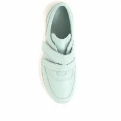 Pavers Womens Leather Double Strap Sneakers - META33001 / 320 097 / 320 097