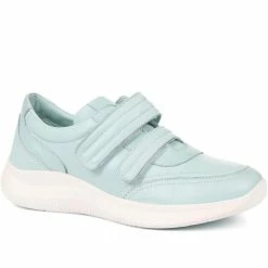 Pavers Womens Leather Double Strap Sneakers - META33001 / 320 097 / 320 097