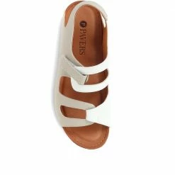 Pavers Adjustable Strappy Sandals - WLIG35009 / 321 629