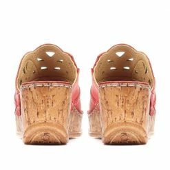 Pavers Sandals Leather Wedge Clogs - CAY35013 / 322 036