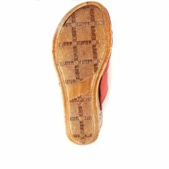 Pavers Sandals Leather Wedge Clogs - CAY35013 / 322 036