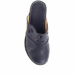 Pavers Sandals Leather Wedge Clogs - CAY35013 / 322 036