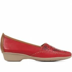 Pavers Leather Slip-On Shoes - NAP35001 / 321 453