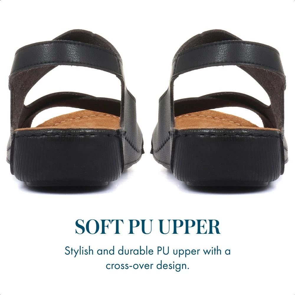 Pavers Flat Wide Fit Touch-Fasten Sandals - MUY1509 / 124 091 14 Pavers Flat Wide Fit Touch-Fasten Sandals - MUY1509 / 124 091