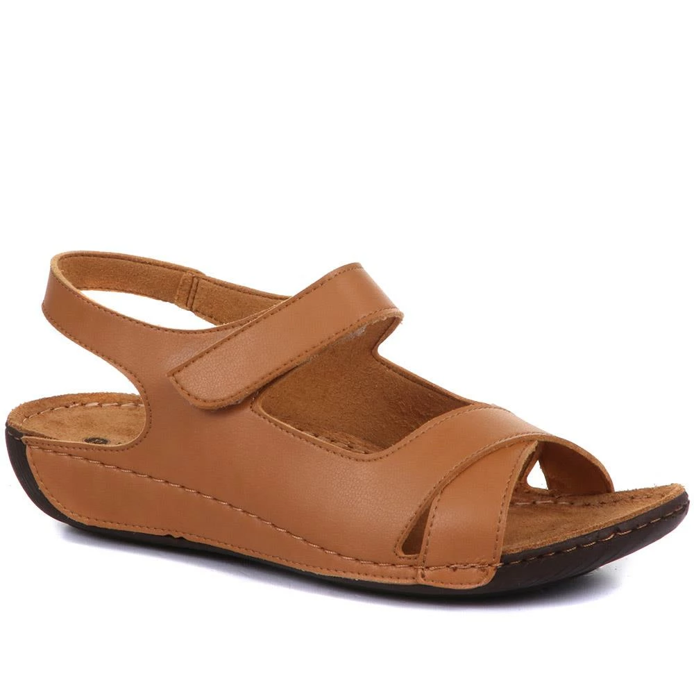 Pavers Flat Wide Fit Touch-Fasten Sandals - MUY1509 / 124 091 5 Pavers Flat Wide Fit Touch-Fasten Sandals - MUY1509 / 124 091