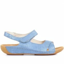 Pavers Flat Wide Fit Touch-Fasten Sandals - MUY1509 / 124 091 89 Pavers Flat Wide Fit Touch-Fasten Sandals - MUY1509 / 124 091