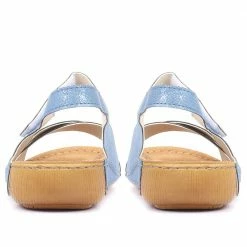 Pavers Flat Wide Fit Touch-Fasten Sandals - MUY1509 / 124 091 90 Pavers Flat Wide Fit Touch-Fasten Sandals - MUY1509 / 124 091