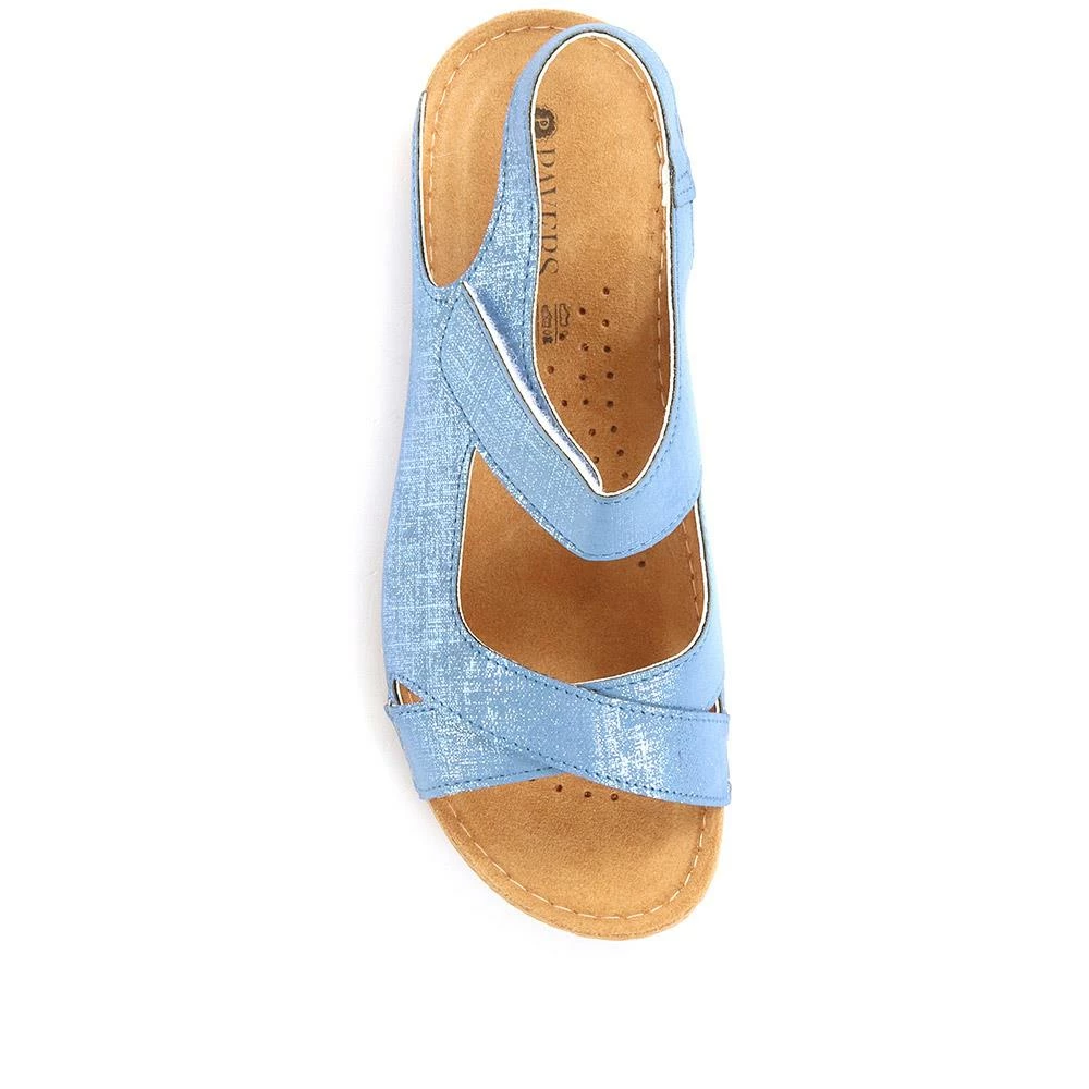 Pavers Flat Wide Fit Touch-Fasten Sandals - MUY1509 / 124 091 73 Pavers Flat Wide Fit Touch-Fasten Sandals - MUY1509 / 124 091