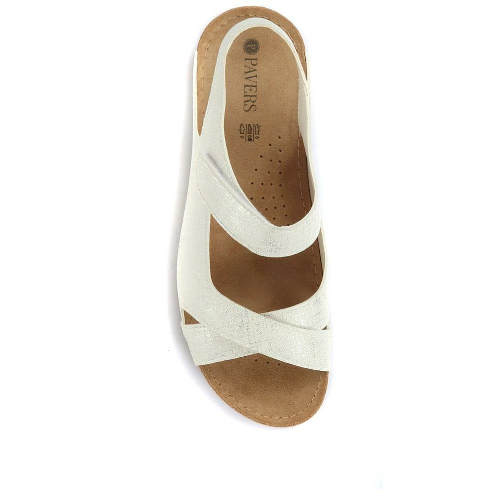 Pavers Flat Wide Fit Touch-Fasten Sandals - MUY1509 / 124 091 26 Pavers Flat Wide Fit Touch-Fasten Sandals - MUY1509 / 124 091