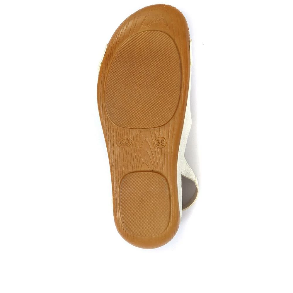Pavers Flat Wide Fit Touch-Fasten Sandals - MUY1509 / 124 091 27 Pavers Flat Wide Fit Touch-Fasten Sandals - MUY1509 / 124 091