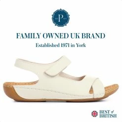 Pavers Flat Wide Fit Touch-Fasten Sandals - MUY1509 / 124 091 101 Pavers Flat Wide Fit Touch-Fasten Sandals - MUY1509 / 124 091