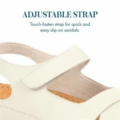 Pavers Flat Wide Fit Touch-Fasten Sandals - MUY1509 / 124 091 103 Pavers Flat Wide Fit Touch-Fasten Sandals - MUY1509 / 124 091