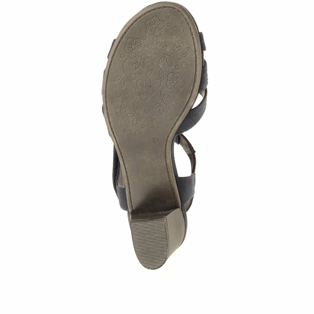 Pavers Comfort Heel Sandals - PLAN35001 / 321 473 10 Pavers Comfort Heel Sandals - PLAN35001 / 321 473