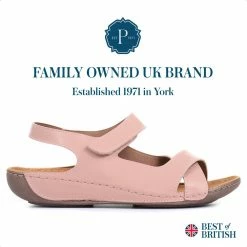 Pavers Flat Wide Fit Touch-Fasten Sandals - MUY1509 / 124 091 107 Pavers Flat Wide Fit Touch-Fasten Sandals - MUY1509 / 124 091