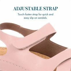 Pavers Flat Wide Fit Touch-Fasten Sandals - MUY1509 / 124 091 109 Pavers Flat Wide Fit Touch-Fasten Sandals - MUY1509 / 124 091