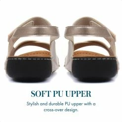 Pavers Flat Wide Fit Touch-Fasten Sandals - MUY1509 / 124 091 117 Pavers Flat Wide Fit Touch-Fasten Sandals - MUY1509 / 124 091