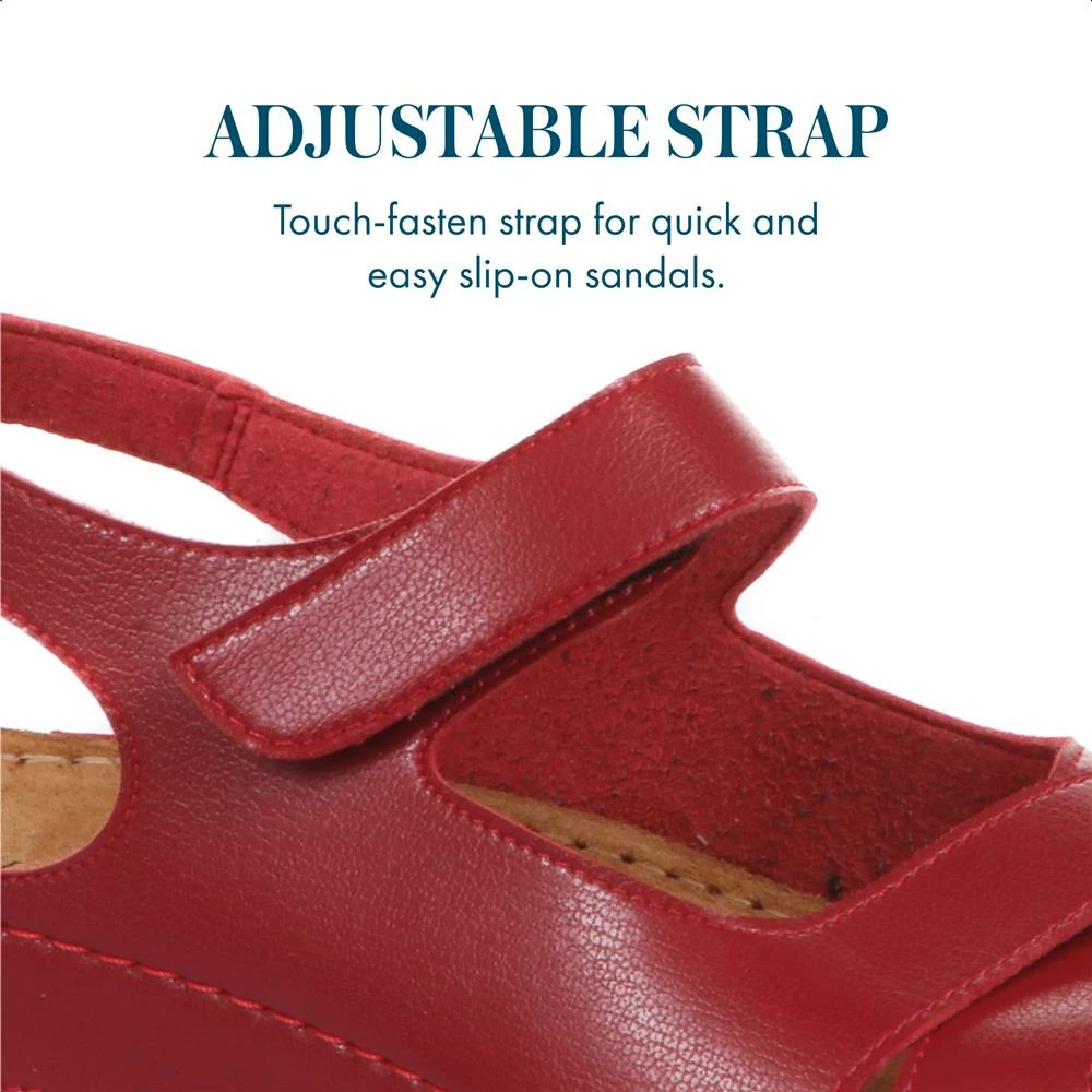 Pavers Flat Wide Fit Touch-Fasten Sandals - MUY1509 / 124 091 48 Pavers Flat Wide Fit Touch-Fasten Sandals - MUY1509 / 124 091