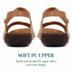 Pavers Flat Wide Fit Touch-Fasten Sandals - MUY1509 / 124 091 129 Pavers Flat Wide Fit Touch-Fasten Sandals - MUY1509 / 124 091