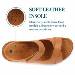 Pavers Flat Wide Fit Touch-Fasten Sandals - MUY1509 / 124 091 130 Pavers Flat Wide Fit Touch-Fasten Sandals - MUY1509 / 124 091