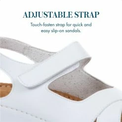 Pavers Flat Wide Fit Touch-Fasten Sandals - MUY1509 / 124 091 133 Pavers Flat Wide Fit Touch-Fasten Sandals - MUY1509 / 124 091