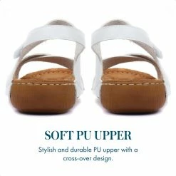 Pavers Flat Wide Fit Touch-Fasten Sandals - MUY1509 / 124 091 135 Pavers Flat Wide Fit Touch-Fasten Sandals - MUY1509 / 124 091