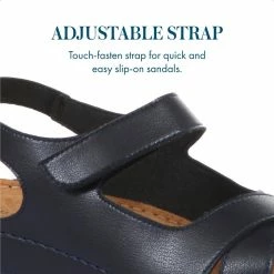 Pavers Flat Wide Fit Touch-Fasten Sandals - MUY1509 / 124 091 139 Pavers Flat Wide Fit Touch-Fasten Sandals - MUY1509 / 124 091