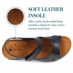 Pavers Flat Wide Fit Touch-Fasten Sandals - MUY1509 / 124 091 142 Pavers Flat Wide Fit Touch-Fasten Sandals - MUY1509 / 124 091