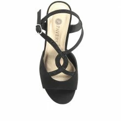 Pavers Strappy Stiletto Party Shoes - PLAN35003 / 321 474