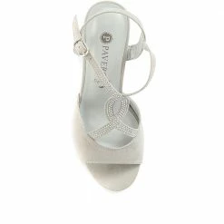 Pavers Strappy Stiletto Party Shoes - PLAN35003 / 321 474