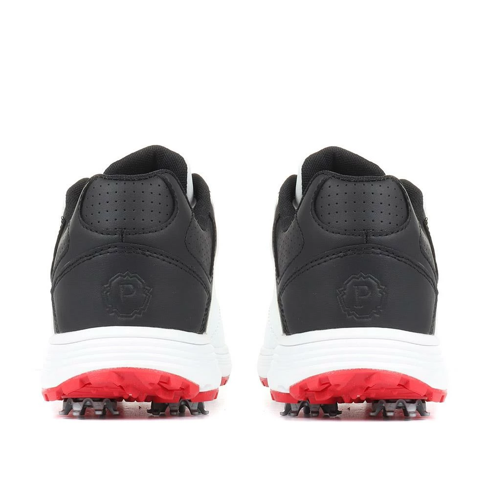 Pavers Wide Fit Waterproof Golf Trainers - SUNT35013 / 321 648 4 Pavers Wide Fit Waterproof Golf Trainers - SUNT35013 / 321 648