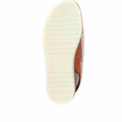 Pavers Leather Cross-Over Sandals - MKOC33005 / 320 053