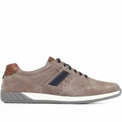 Pavers Wide Fit Leather Lace-Up Trainers - PARK35003 / 321 562 28 Pavers Wide Fit Leather Lace-Up Trainers - PARK35003 / 321 562