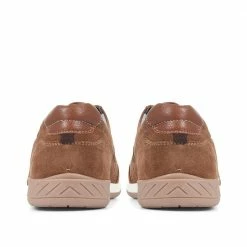 Pavers Wide Fit Leather Lace-Up Trainers - PARK35003 / 321 562 33 Pavers Wide Fit Leather Lace-Up Trainers - PARK35003 / 321 562