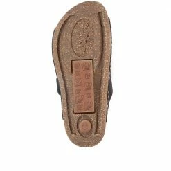 Bellissimo Leather Double Buckle Mule Sandals - BELMETIN33005 / 319 944 53 Bellissimo Leather Double Buckle Mule Sandals - BELMETIN33005 / 319 944