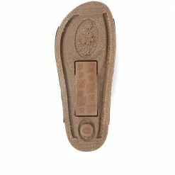 Bellissimo Leather Double Buckle Mule Sandals - BELMETIN33005 / 319 944