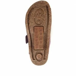 Bellissimo Leather Double Buckle Mule Sandals - BELMETIN33005 / 319 944 79 Bellissimo Leather Double Buckle Mule Sandals - BELMETIN33005 / 319 944