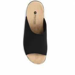 Pavers Wide Fit Mule Sandals - POLY35005 / 321 696