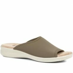 Pavers Wide Fit Mule Sandals - POLY35005 / 321 696
