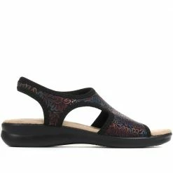 Pavers Stretchy Pull On Sandals - POLY35001 / 321 699