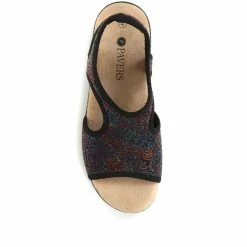 Pavers Stretchy Pull On Sandals - POLY35001 / 321 699